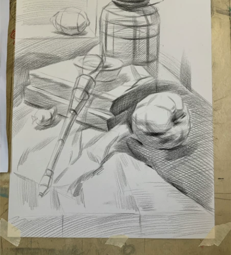 结构素描素描作品欣赏可以d z 感兴趣的话...