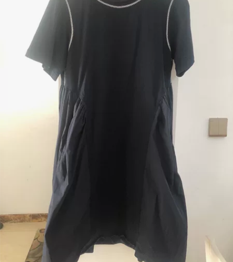 古木夕阳连衣裙穿过两次，170码适合100...