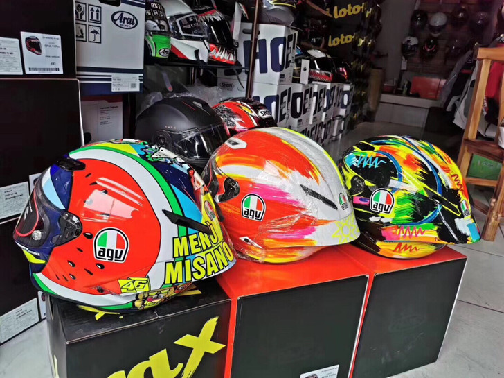 agv pista gp rr披萨头盔