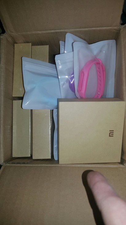 小米手环，光感，计步器，全新小米腕带