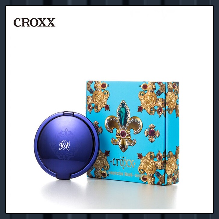 croxx宝石之蛾腮红粉饼正品裸妆自然多色...