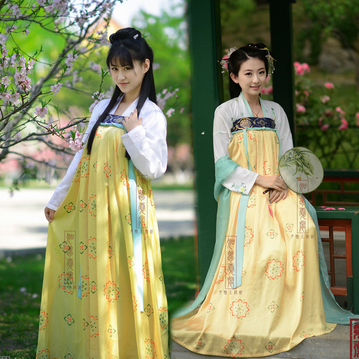 [如梦霓裳]汉服女装 齐胸襦裙[罗敷媚(十...