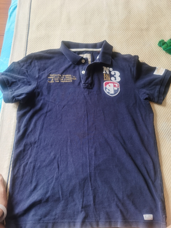 男士短袖五件衣服一共60。五件L码衣服一共...