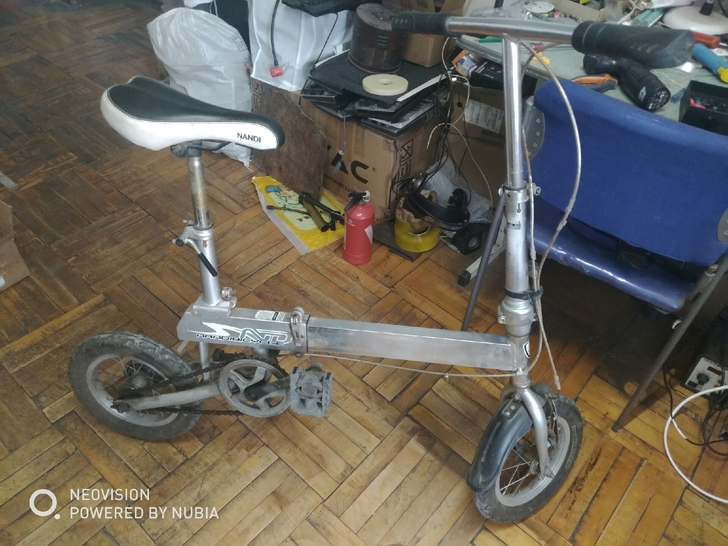 铝合金折叠伸缩自行车,功能正常,非常轻便,...