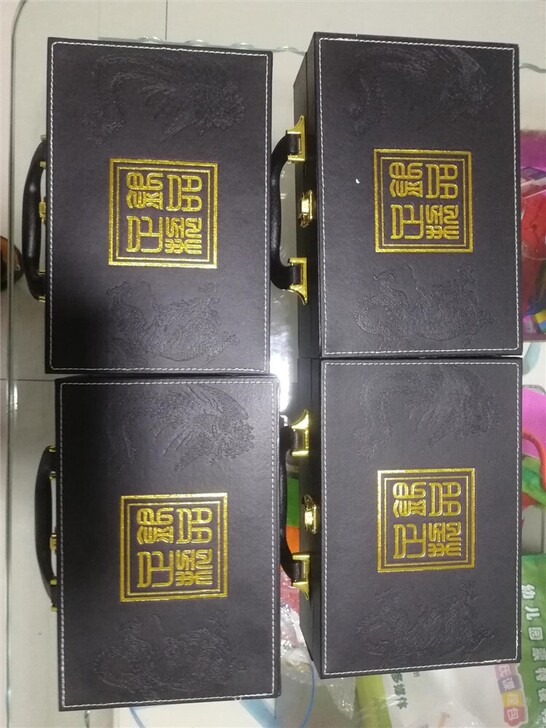 高档礼品皮盒闲置处理银杯子保健保温杯九龙杯...