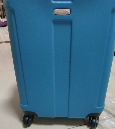 阿尔卑斯行李箱 全新未使用,万向轮,孔雀蓝...