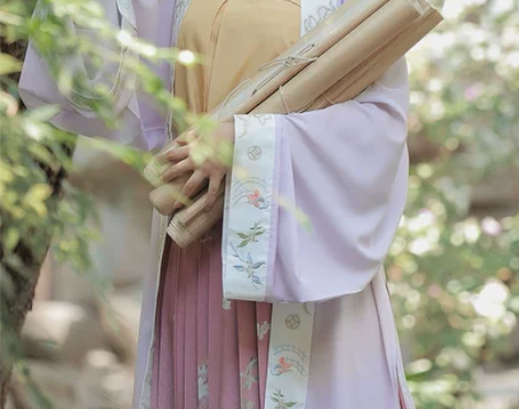 兰若庭 此间春色 汉服 宋制 百迭 宋抹 ...
