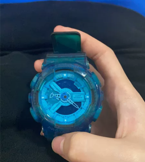 自用卡西欧 保正 换了表带 原来之前表带是...