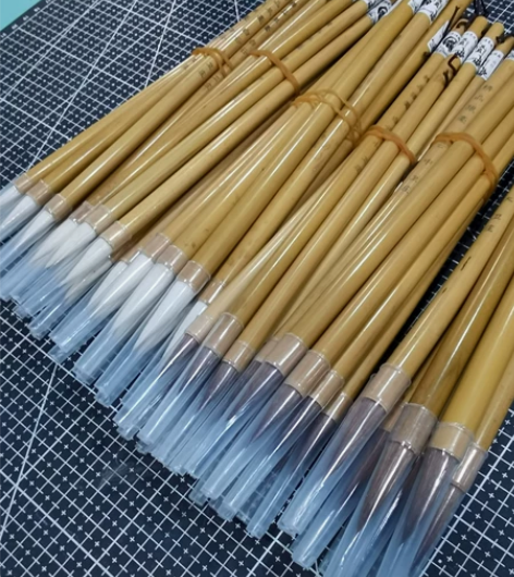 精品水彩画笔毛笔大白云狼毫 一共6个规格 ...