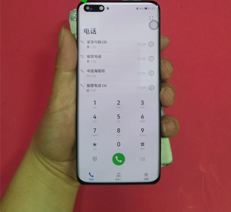 华为p40p 摄像头处微漏液  功能全OK...