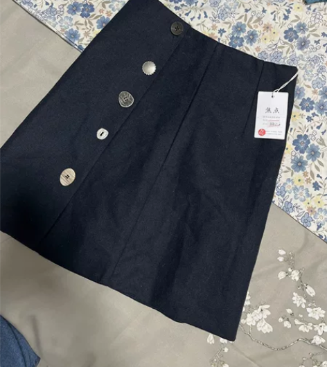 断码货源,韩国东大门秋冬新款ins女装毛呢...