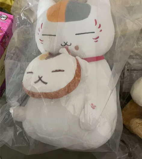 （包邮）万代一番赏 夏目友人帐 猫咪老师与...