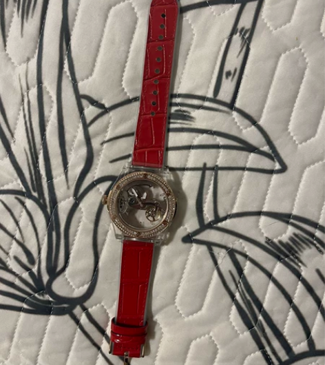 DAVENA蒂玮娜五芒星时来运转手表女款满...