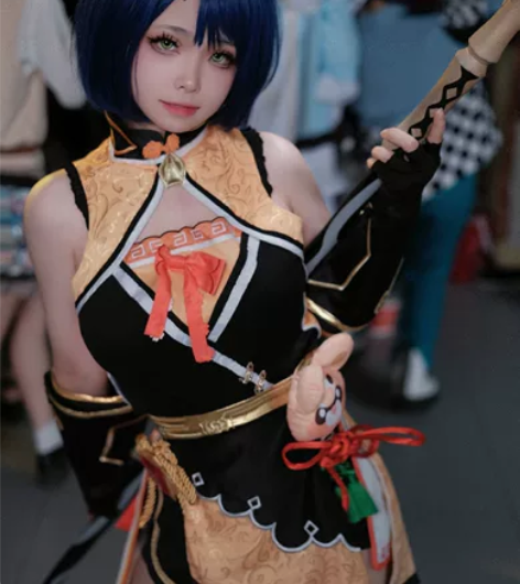 【代友挂】初兽猫家原神香菱cos 图片我朋...