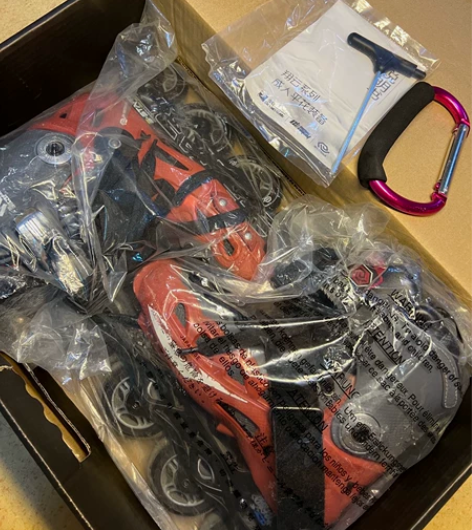 飞鹰轮滑鞋F6S花式溜冰鞋成人女平花刹车休...
