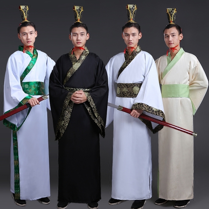 古装服装汉服男女成人礼古代大臣官服国学服装...
