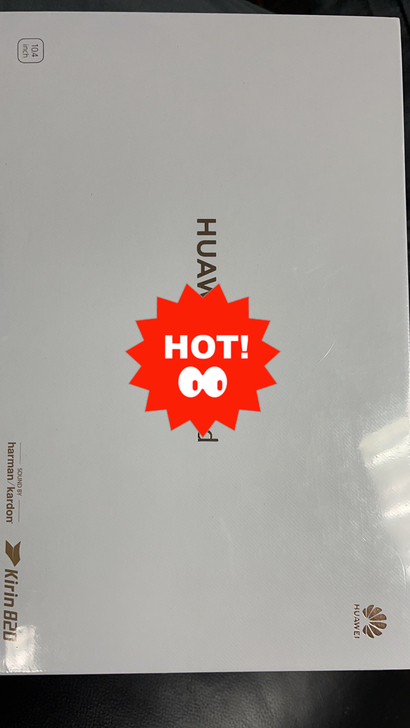 单位发的华为pad,64g. 现价1450...