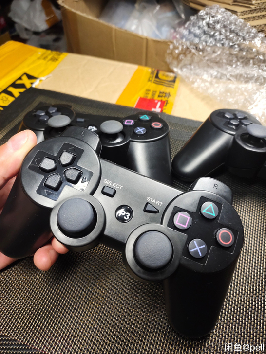 索尼PS3双轴震动手柄 游戏手柄PS3手柄...