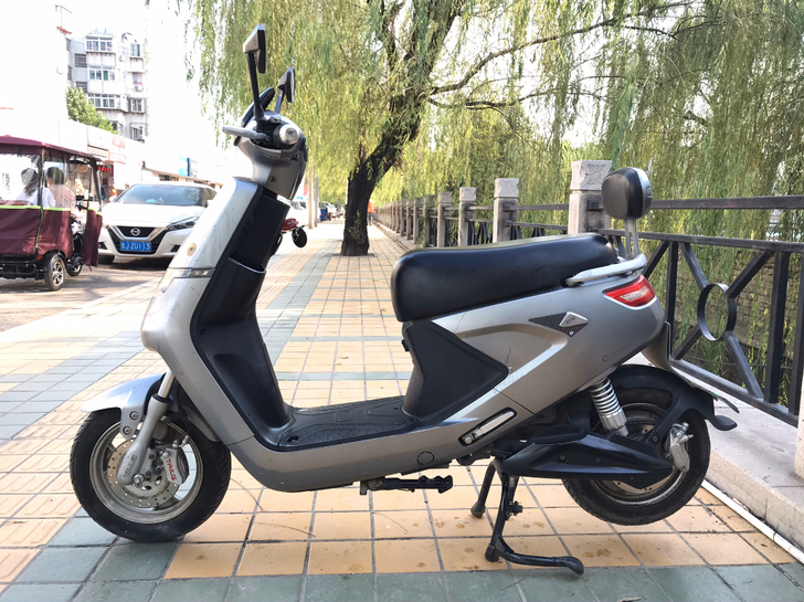 60伏台铃电动车 实拍图片，成色不错，车子...