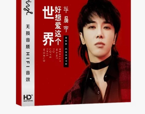 华晨宇cd专辑花花华晨宇专辑光盘 车载黑胶...