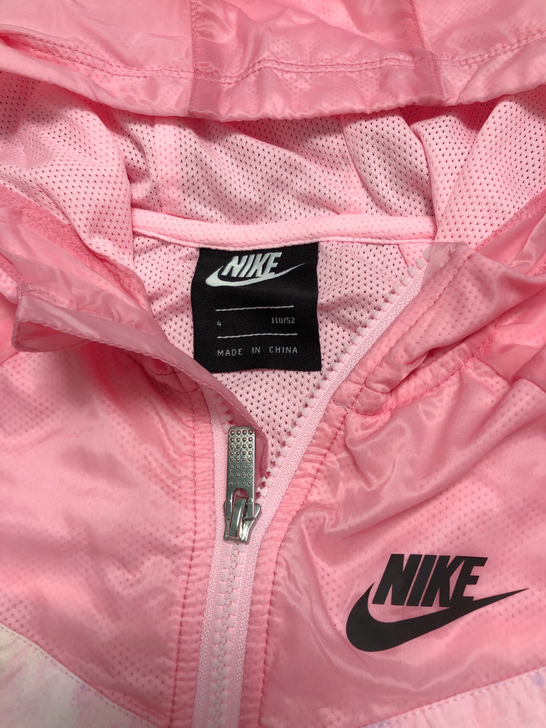 儿童Nike耐克夹克开衫防雨服防风连帽外套...