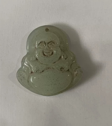 玉雕弥勒佛,细节尺寸如图所示。喜欢的朋友可...