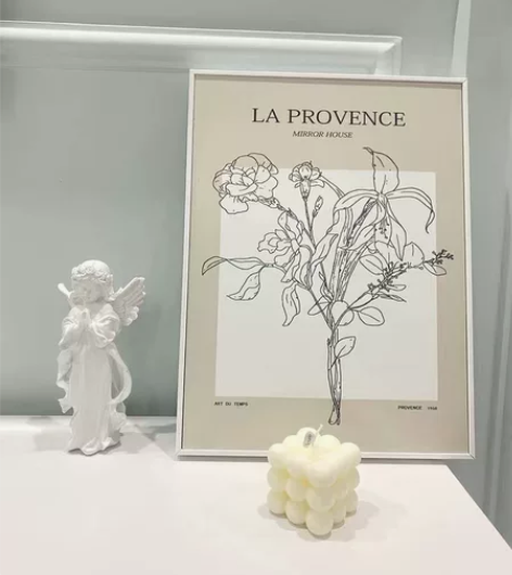 【真的很好看】北欧装饰画摆画简约花卉小清新...