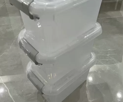 【3个11.9元包邮】收纳箱塑料透明家居整...