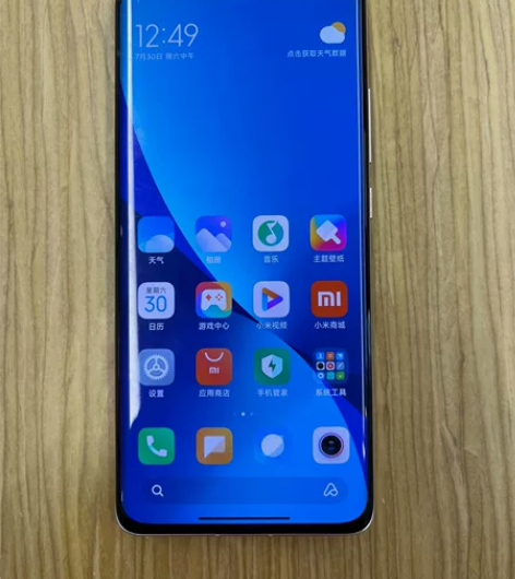 小米12x 8+128紫色,样机在保,屏幕...