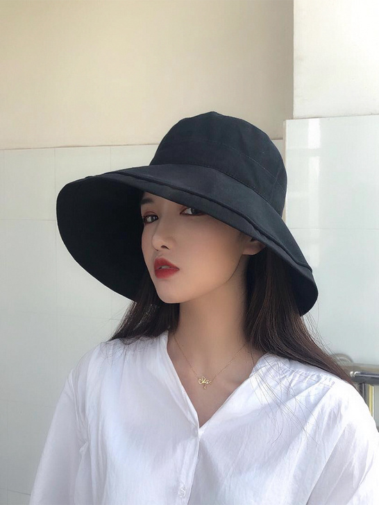 渔夫帽女薄uv遮阳帽子夏季韩版潮网红款太阳...