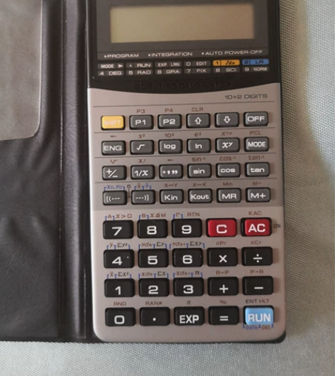 卡西欧 fx-3900PV 计算器。闲置...