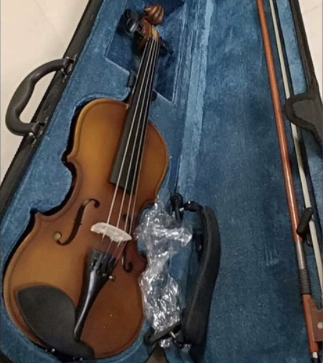 实木手工小提琴，原价在3000左右。音色非...