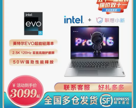 联想笔记本 Lenovo/ 小新 Pro1...