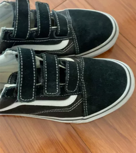 VANS 魔术贴 低帮 闲置鞋 女鞋 美码...