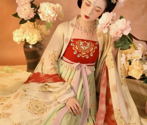 裳云兮(燕云台)唐制原创汉服女夏季唐风刺绣...