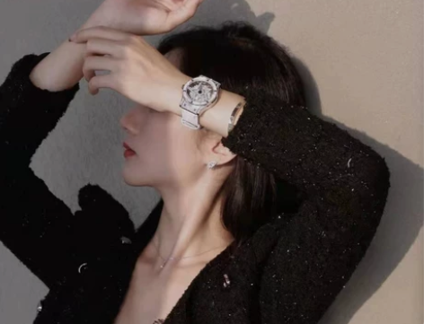 时来运转五芒星满天星镂空女士手表 成绩出来...