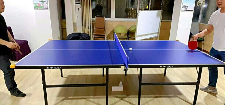 全新包邮室内乒乓球台乒乓球桌家用乒乓球准折...