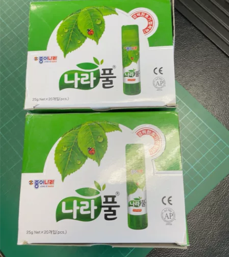 南韩固体胶JONG IE NARA绿叶韩国...