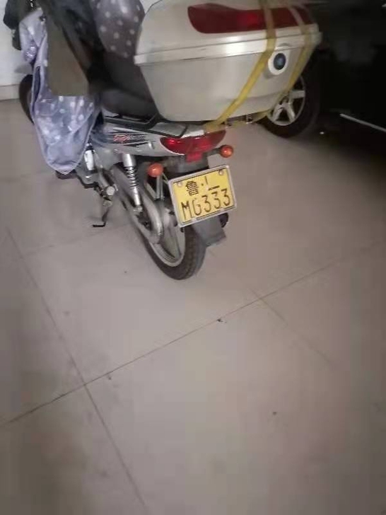 日照当地自用一手豪爵弯梁110摩托车，携吉...
