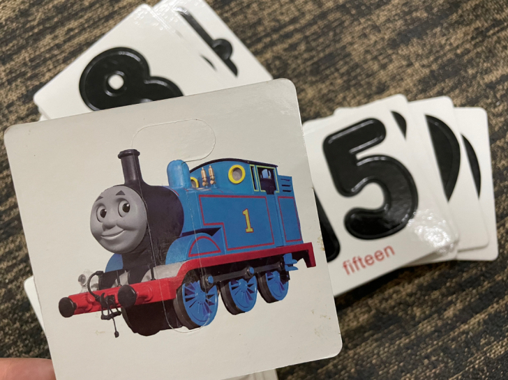 托马斯Thomas小火车 数字 英文 拼图...