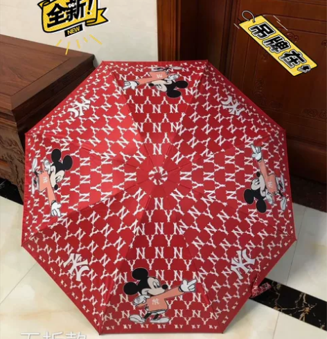 MLB五折口袋伞NY礼品伞女生小巧防紫外线...