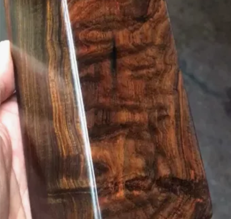 水波纹镇纸，老挝大红酸枝，交趾黄檀，雕刻料...