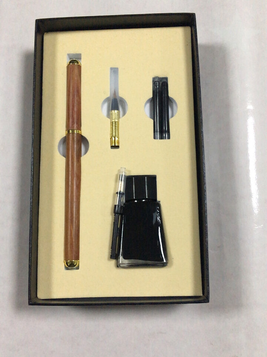 钢笔式毛笔钢笔软笔精装礼盒送礼专用