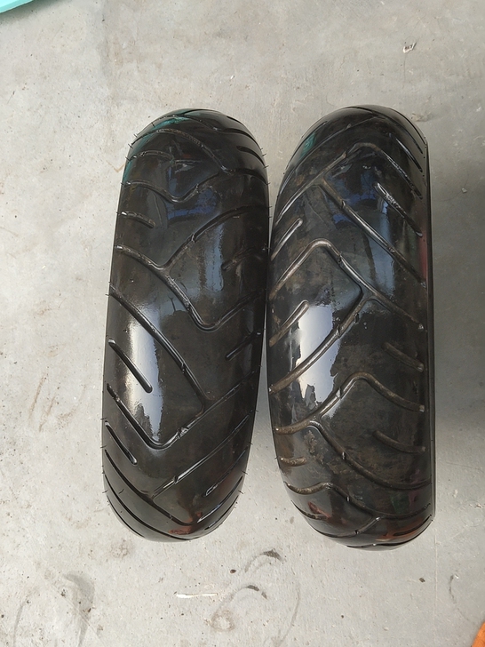 朝阳轮胎130/90/10双胞胎一对,想要...