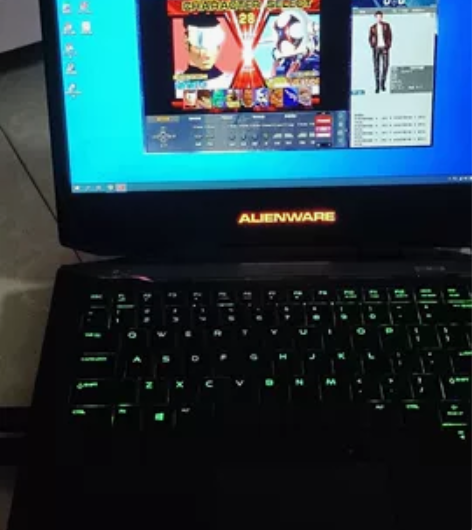 外星人笔记本r14 750m显卡 外观有刮...