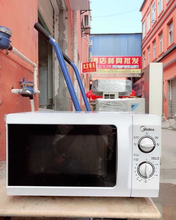 美的微波炉八九成新家用微波炉