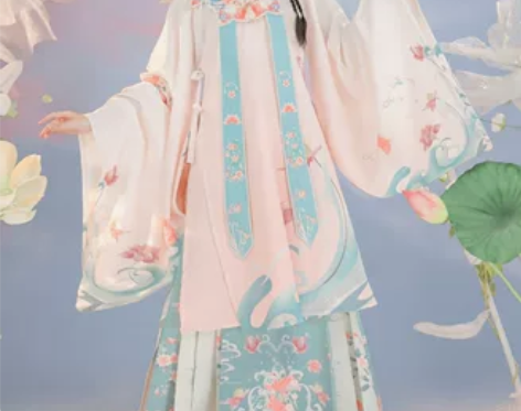 【狂欢价】玉术【双鱼座】原创汉服女明制长衫...