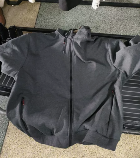 加绒加厚开衫卫衣男士羊羔绒秋冬季宽松休闲时...