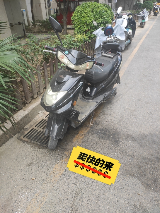 绿佳电动车      新换电瓶一个月  充...
