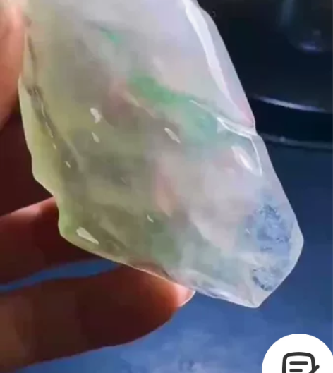 大冰块飘花,飘金丝绿,高品质 强荧光 ,超...